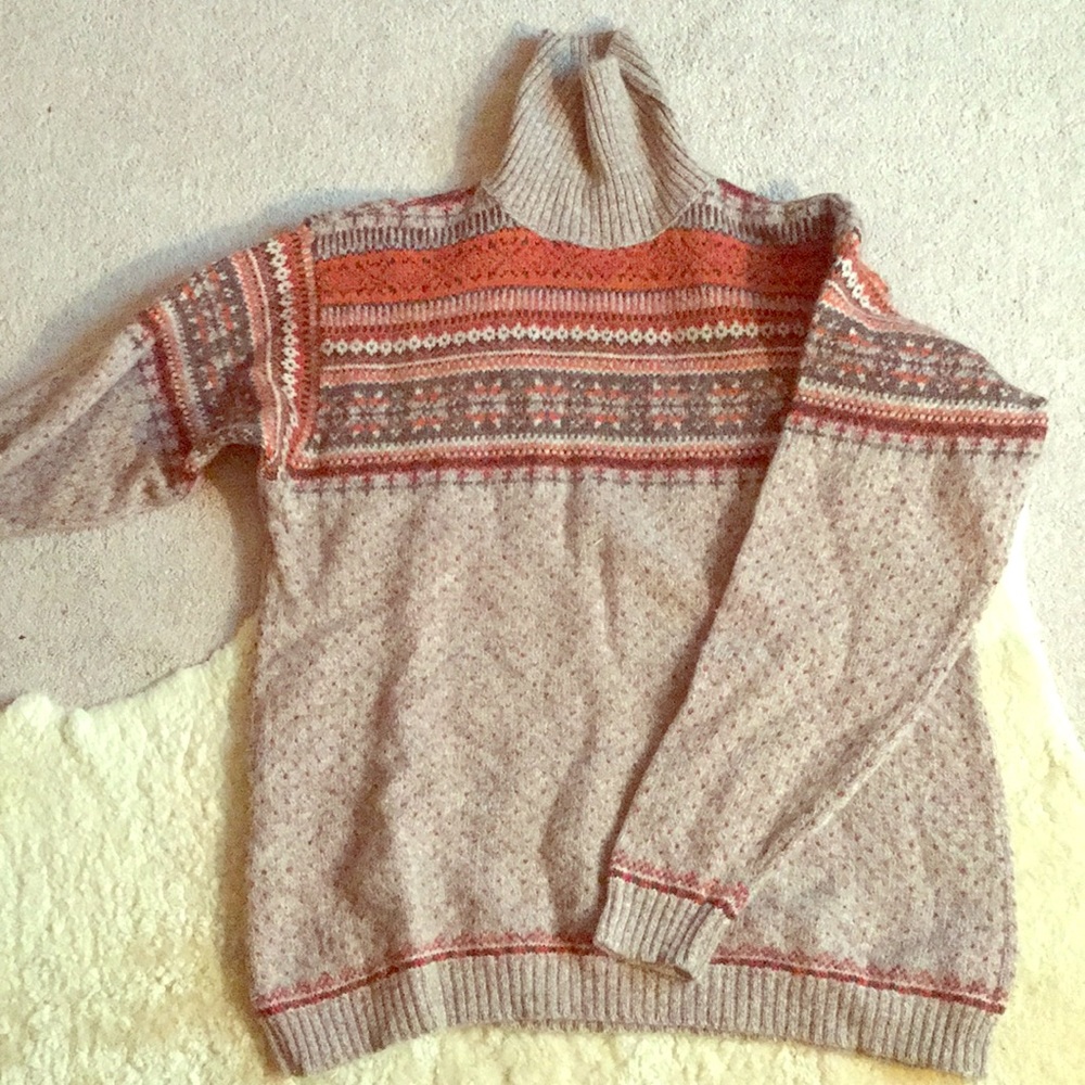 Irish turtleneck sweater